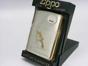 画像1: Zippo ジッポー　ライター シンプル James Dean ジェームス・ディーン　シルバー＆ゴールド