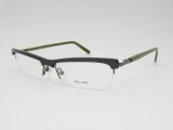 POLICE ポリス　メガネ　眼鏡　クラシカルなサーモント＆リムレス　度付対応　V2971-509V