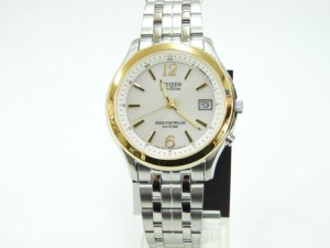画像3: CITIZEN Eco-Drive RADIO CONTROLED　シチズンエコドライブ電波腕時計　シルバー/ゴールド　AS1074-50P