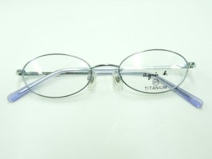 画像7: agnis.b （アニエスベー）メガネフレーム　メタルフレーム AB-1100 MV 47□18-135　度付き対応