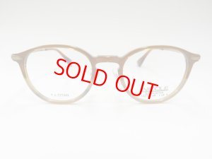 画像6: NICOLE（ニコル） ブラウンハーフ　プラスチック／βチタン　コンビネーションフレーム　NS-13278-2-48