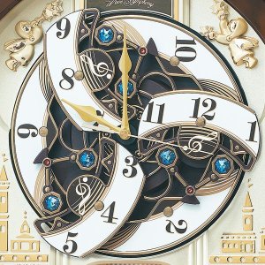 画像5: SEIKO 電波からくり掛け時計　毎正時メロディ&文字盤パフォーマンス　RE579B