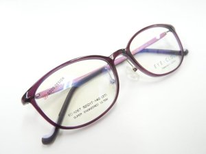 画像6: EYEs CLOUD アイクラウド　超軽量メガネフレーム　壊れにくいウルテム素材　EC-1067-2-52サイズ