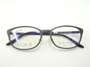 画像8: EYEs CLOUD アイクラウド　超軽量メガネフレーム　壊れにくいウルテム素材　EC-1071-4　ブラックマット　53サイズ