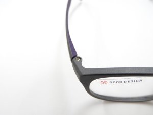 画像5: EYEs CLOUD アイクラウド　超軽量メガネフレーム　壊れにくいウルテム素材　EC-1071-4　ブラックマット　53サイズ