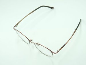 画像5: EYEs CLOUD アイクラウド　超軽量メガネフレーム　ステンレス／ウルテム　EC-337-2　ピンク／オレンジブラウン　49サイズ