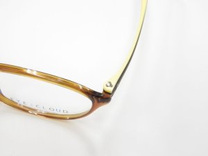 画像5: EYEs CLOUD アイクラウド　超軽量メガネフレーム　ウルテム　EC-1095-4　ブラウン／イエロー　52□16-140