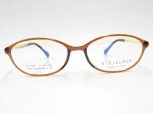 画像6: EYEs CLOUD アイクラウド　超軽量メガネフレーム　ウルテム　EC-1095-4　ブラウン／イエロー　52□16-140
