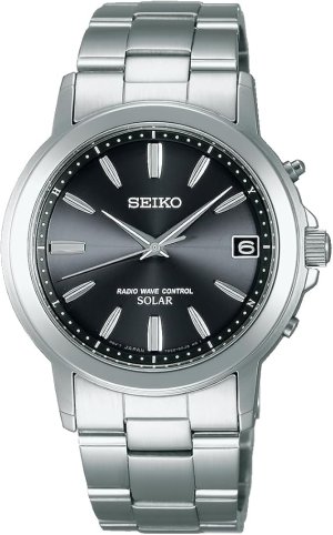 画像1: SEIKO SELECTION  セイコー セレクション ソーラー電波 メンズ腕時計  SBTM169