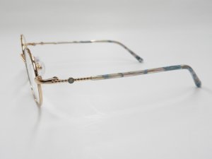 画像3: JILL STUART ジル・スチュアート メガネフレーム  メタル枠　ターコイズブルー  度付対応 05-0246-01