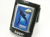 画像: Zippo ジッポー　ライター シンプルモデル 泳ぐ女性とイルカ
