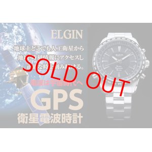 画像: ELGIN エルジン GPS衛星電波時計 メンズ ELGIN エルジン ウォッチ GPS2000S-B