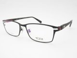 画像: TUMI トゥミ　メガネ　眼鏡　ブラック／ブラックカーボン　度付対応　VTU043J-0530-55