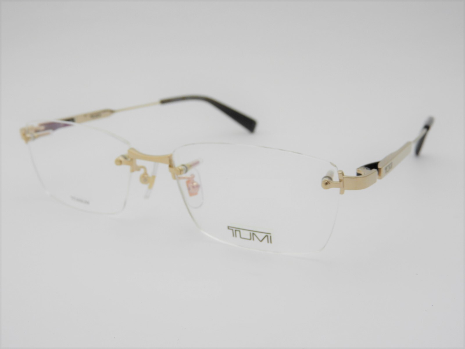 TUMI トゥミ メガネ 眼鏡 ゴールド 度付対応 VTU042J-0300-55