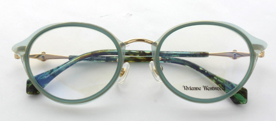 画像4: Vivienne Westwood ヴィヴィアンウエストウッド メガネフレーム 40-0005-1-47 グリーン