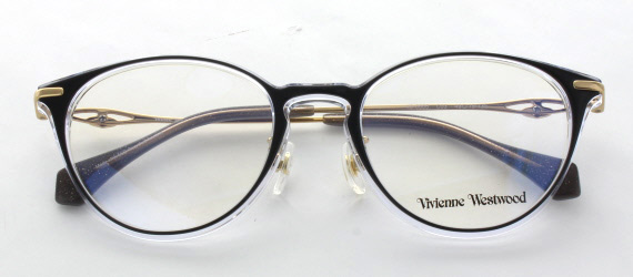 画像4: Vivienne Westwood ヴィヴィアンウエストウッド メガネフレーム 40-0006-3-49 ブラック